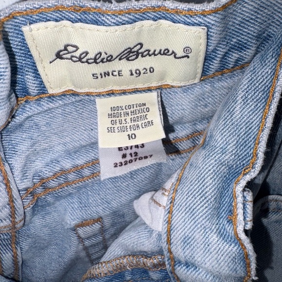 Eddie Bauer High Waisted Denim Shorts - Picture 10 of 12